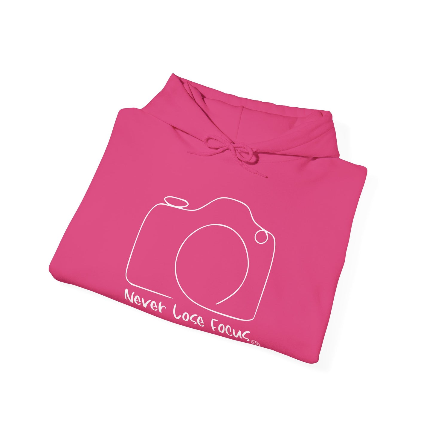 Never Lose Focus - Heavy Blend™ Hooded Sweatshirt