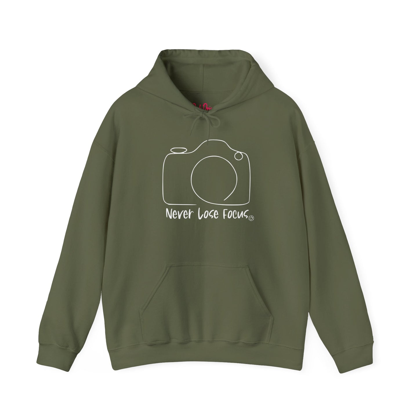 Never Lose Focus - Heavy Blend™ Hooded Sweatshirt