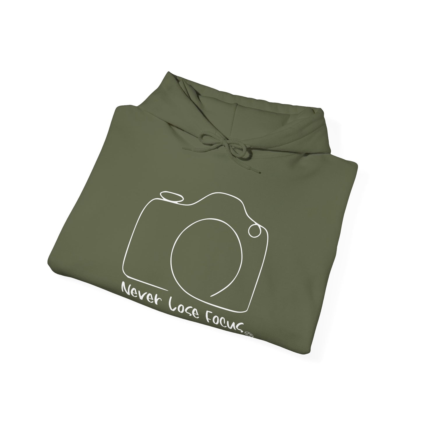 Never Lose Focus - Heavy Blend™ Hooded Sweatshirt