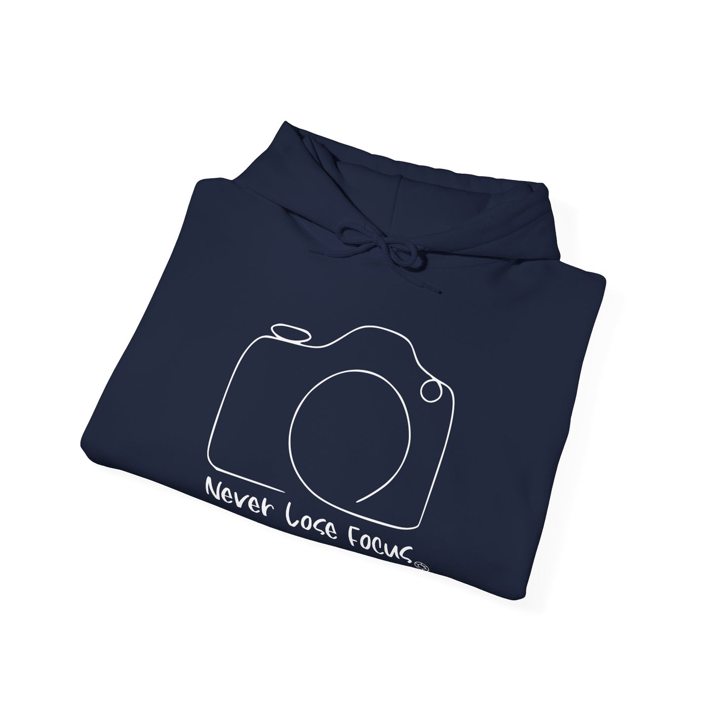 Never Lose Focus - Heavy Blend™ Hooded Sweatshirt