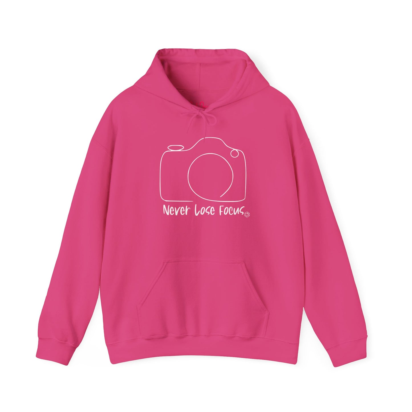 Never Lose Focus - Heavy Blend™ Hooded Sweatshirt