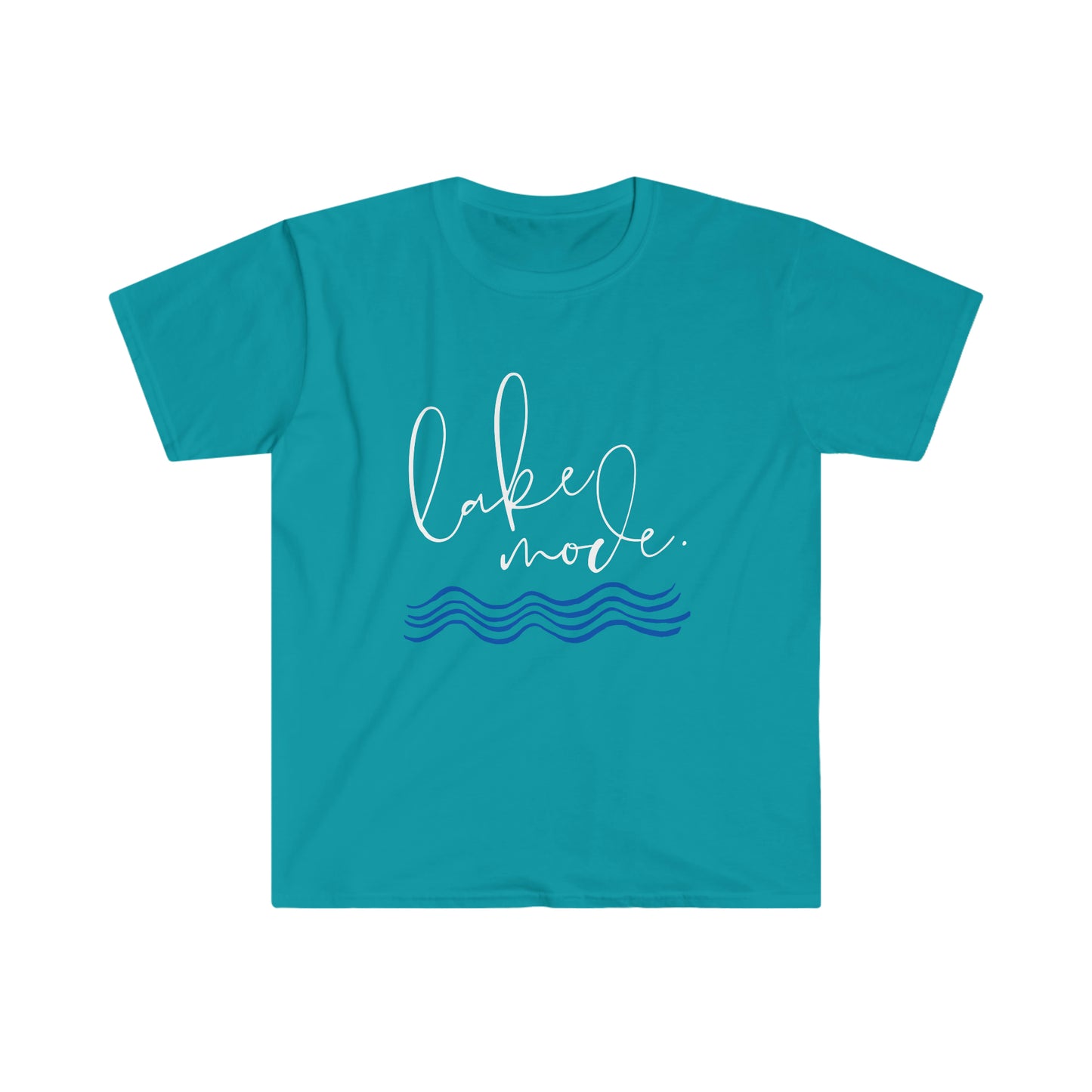 Lake Mode (White) - Softstyle T-Shirt
