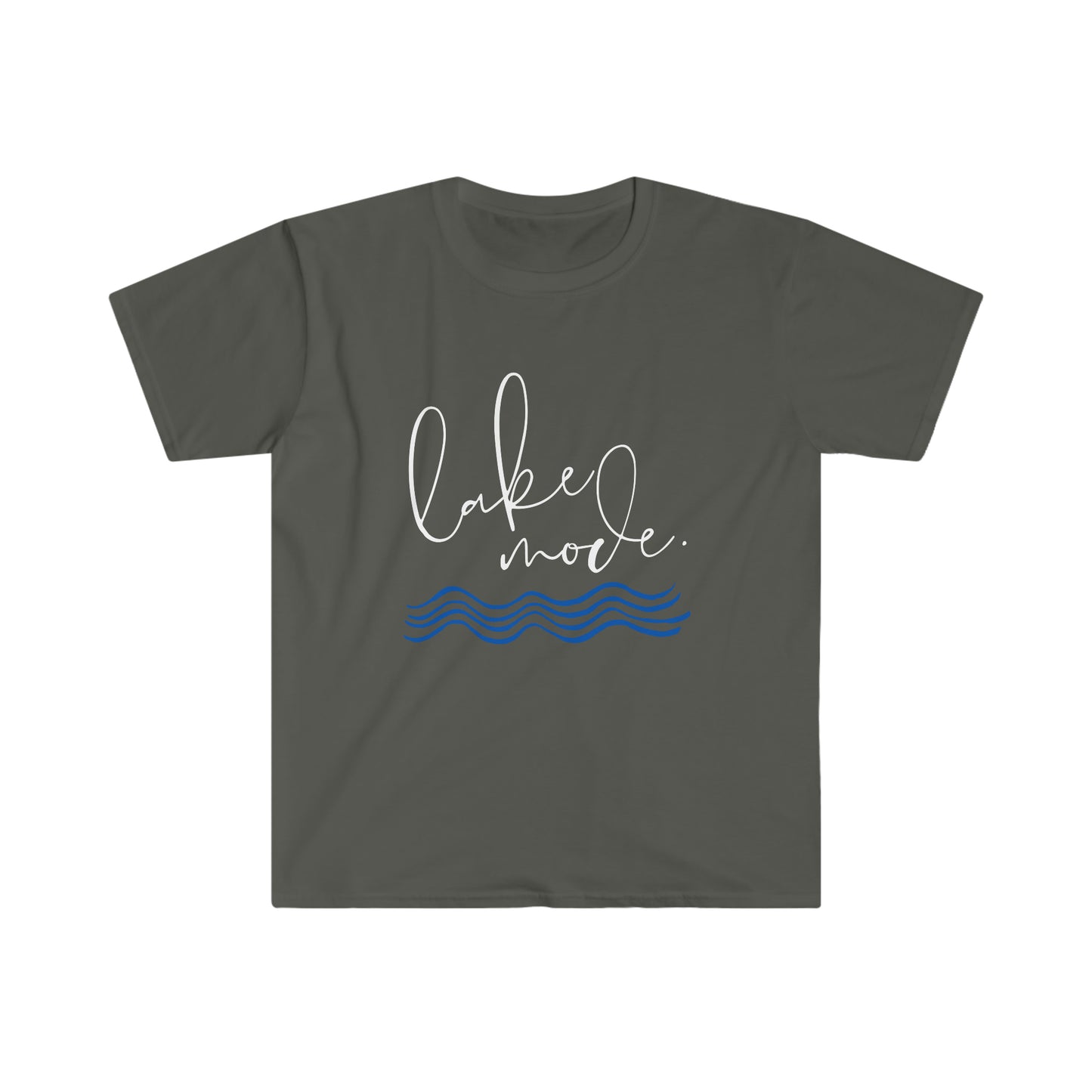 Lake Mode (White) - Softstyle T-Shirt