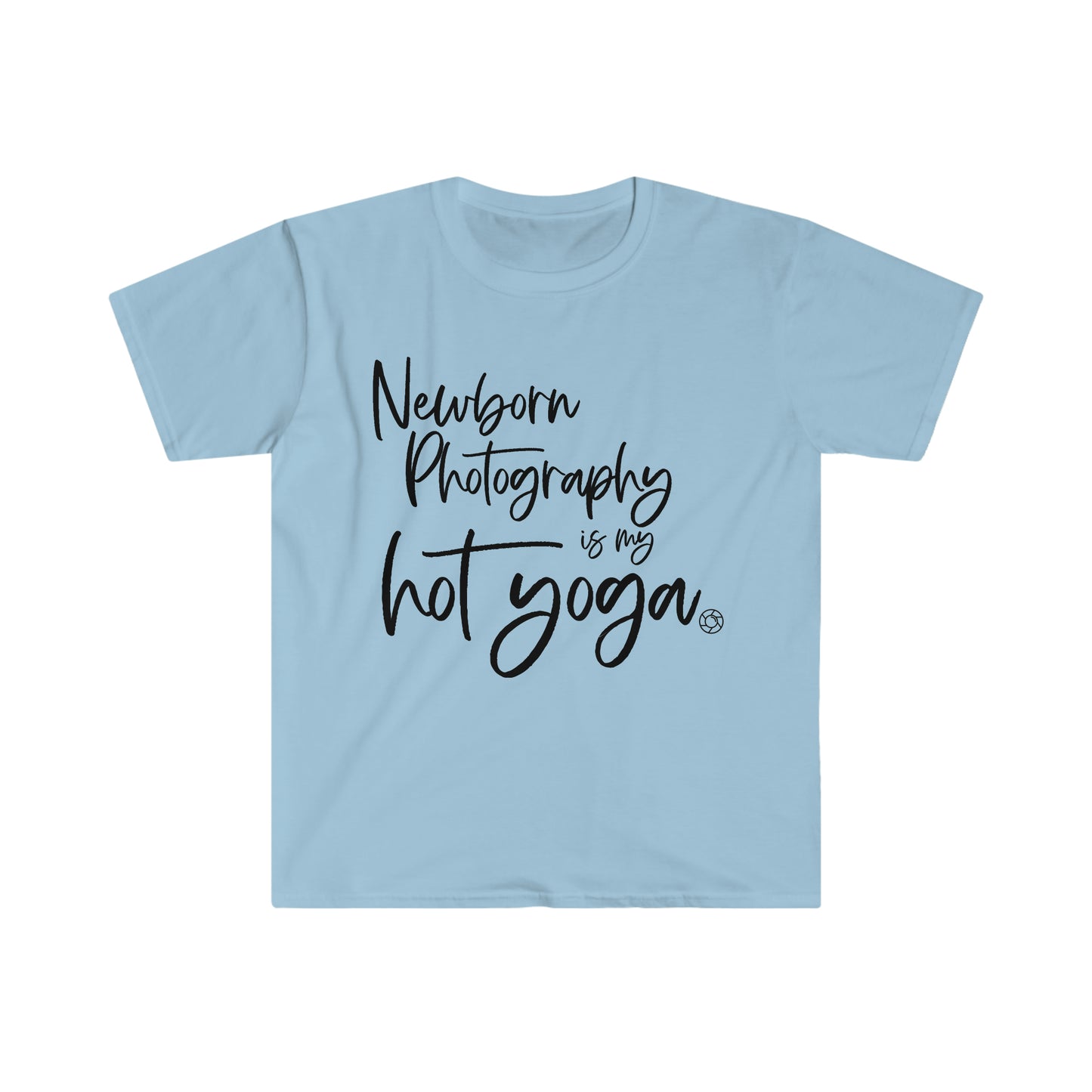 Newborn Hot Yogo (Blk) - Softstyle T-Shirt