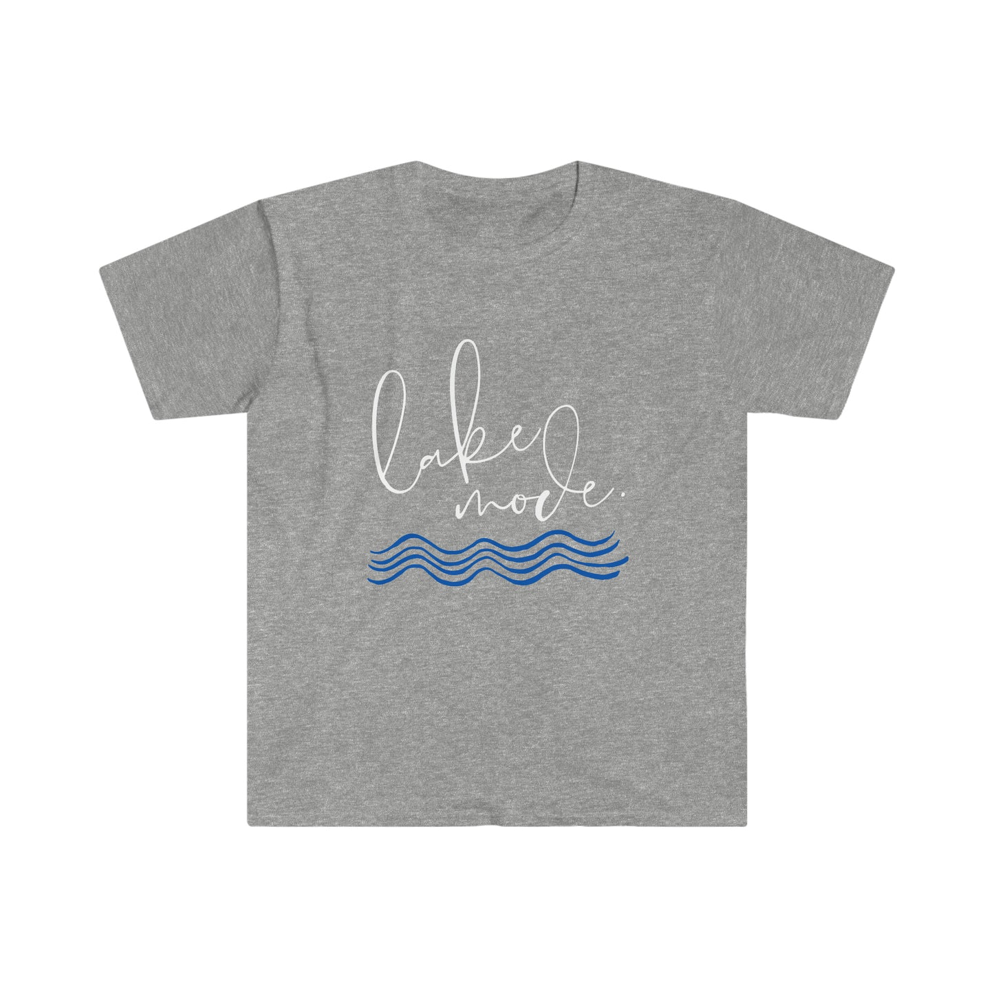 Lake Mode (White) - Softstyle T-Shirt