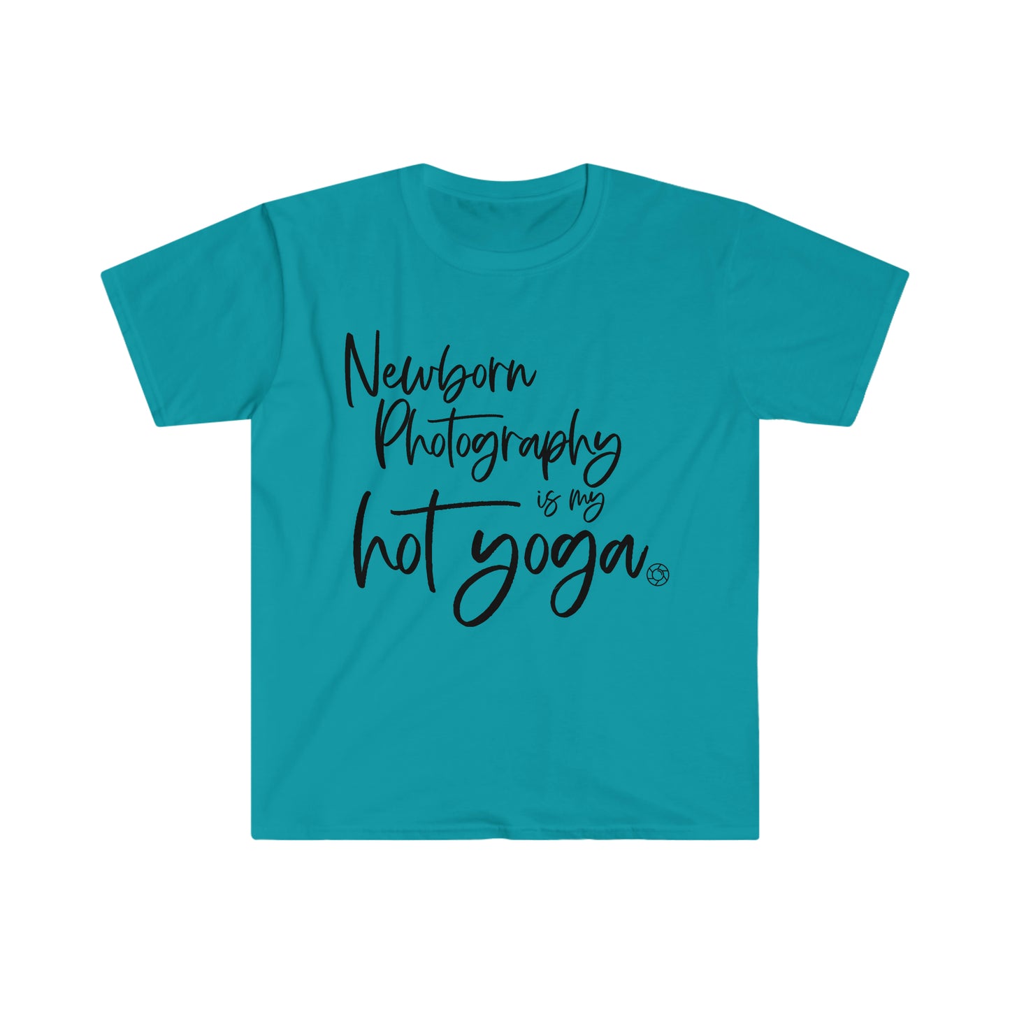 Newborn Hot Yogo (Blk) - Softstyle T-Shirt