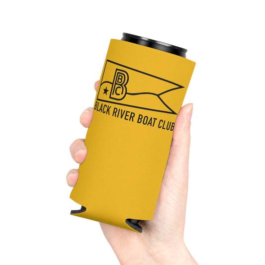 BRBC Yellow Can Cooler