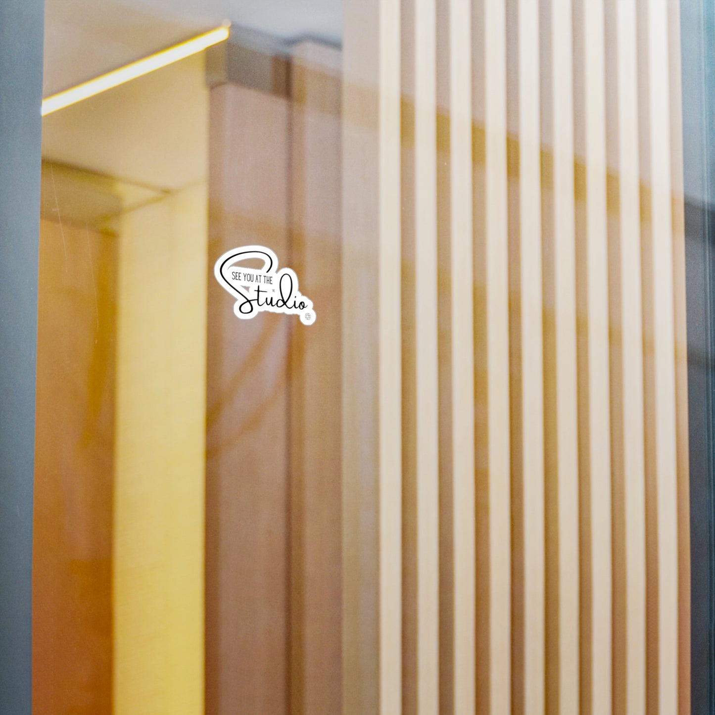 See you at the Studio - 2.5" Sticker