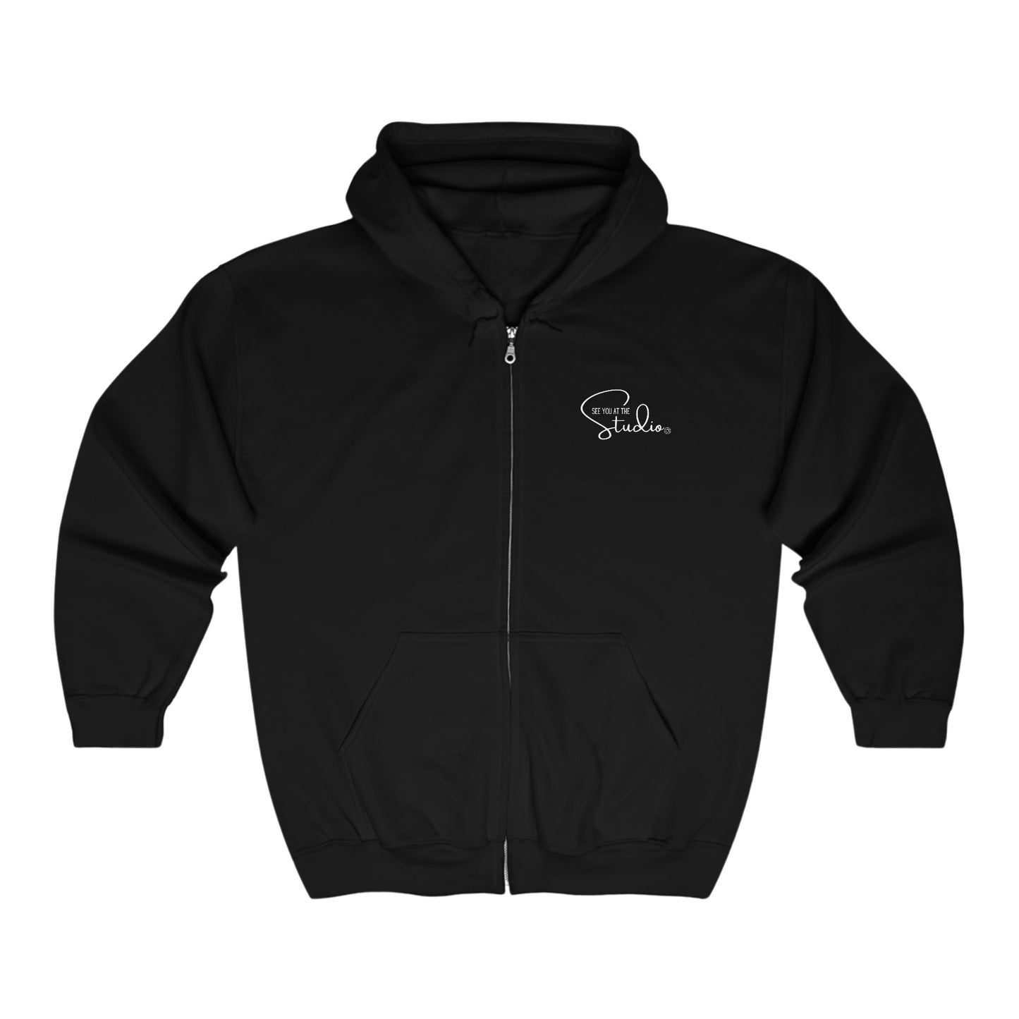 See you at the Studio - Heavy Blend™ Full Zip Hooded Sweatshirt