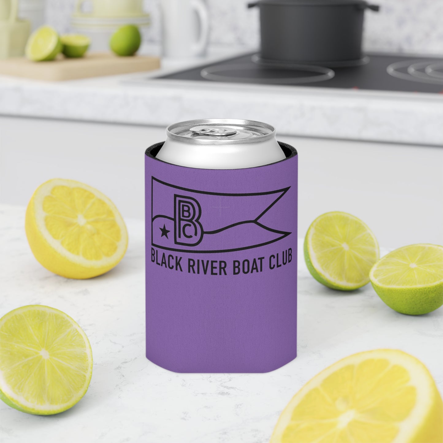 BRBC Purple Can Cooler