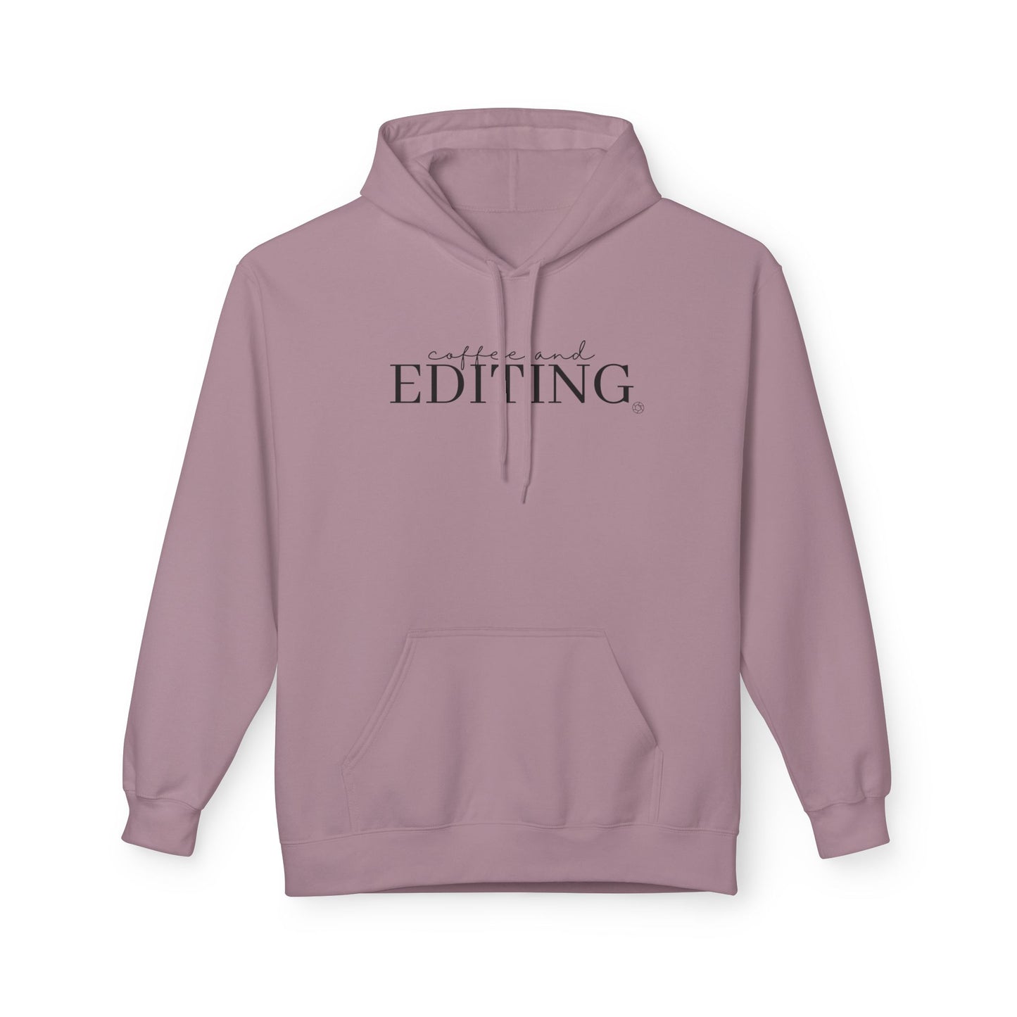 Coffee & Editing Hoodie Sweatshirt