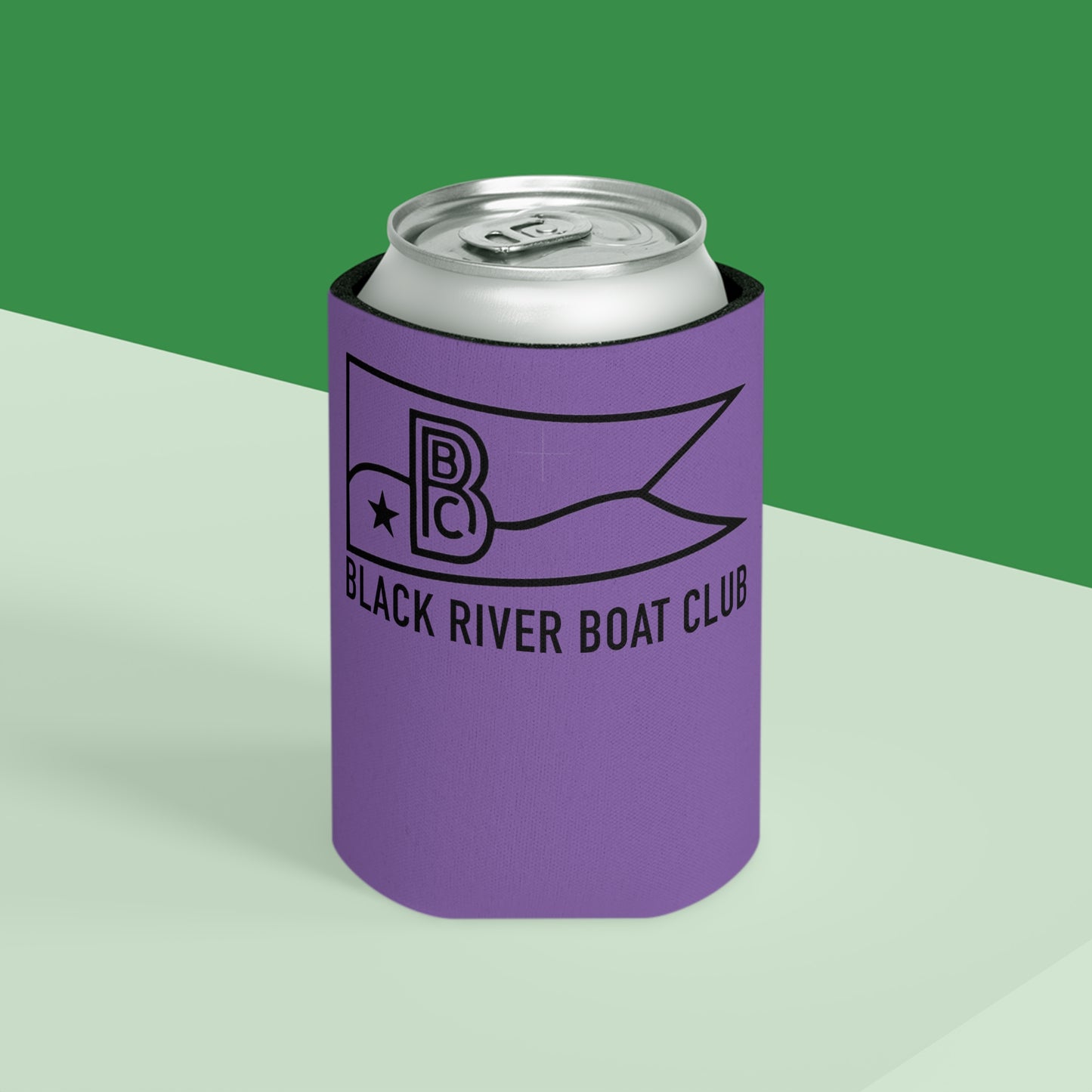 BRBC Purple Can Cooler