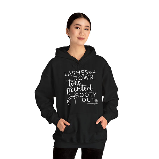 Lashes Toes Booty - Heavy Blend™ Hooded Sweatshirt