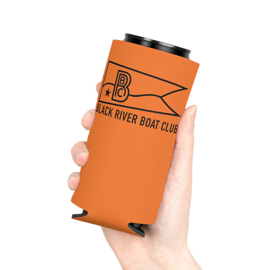 BRBC Orange Can Cooler