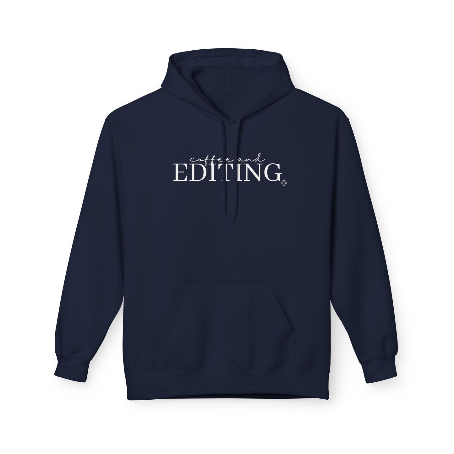 Coffee & Editing Hoodie Sweatshirt