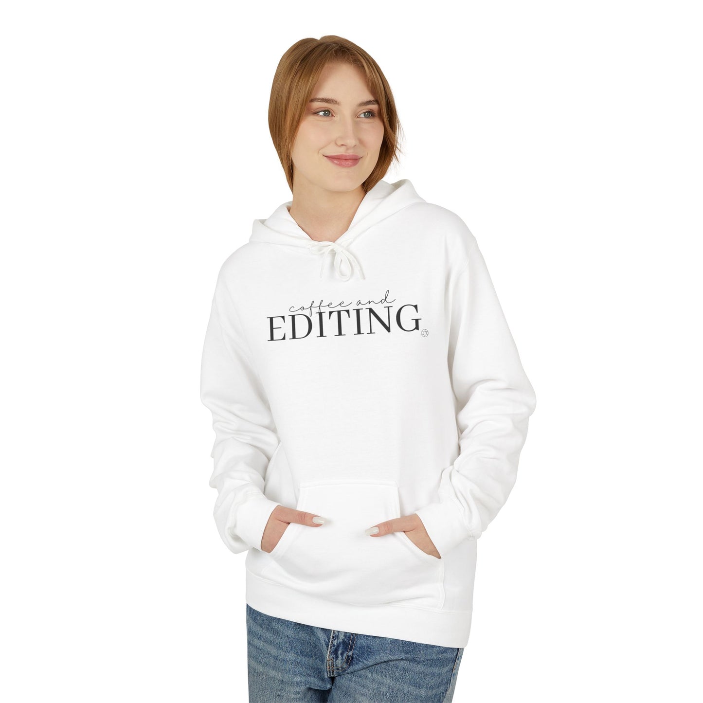 Coffee & Editing Hoodie Sweatshirt