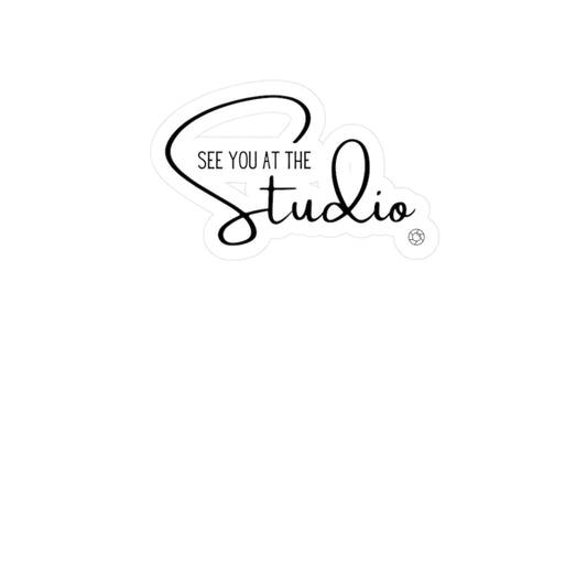 See you at the Studio - 2.5" Sticker