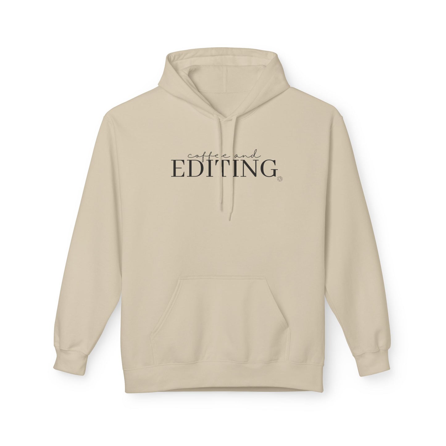 Coffee & Editing Hoodie Sweatshirt