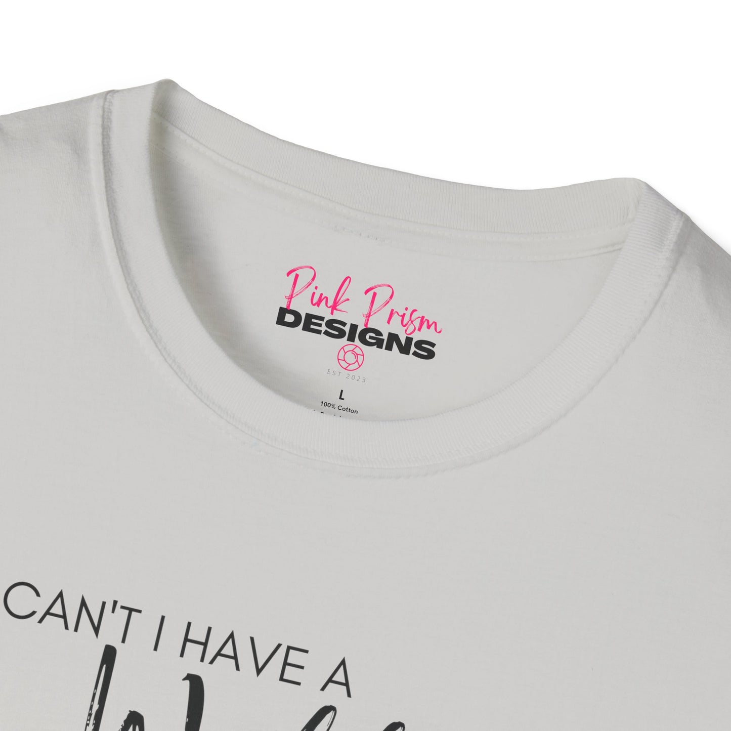 I can't I Have a Wedding - Softstyle T-Shirt