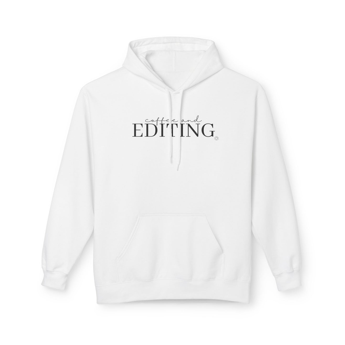 Coffee & Editing Hoodie Sweatshirt