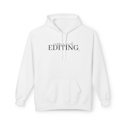 Coffee & Editing Hoodie Sweatshirt