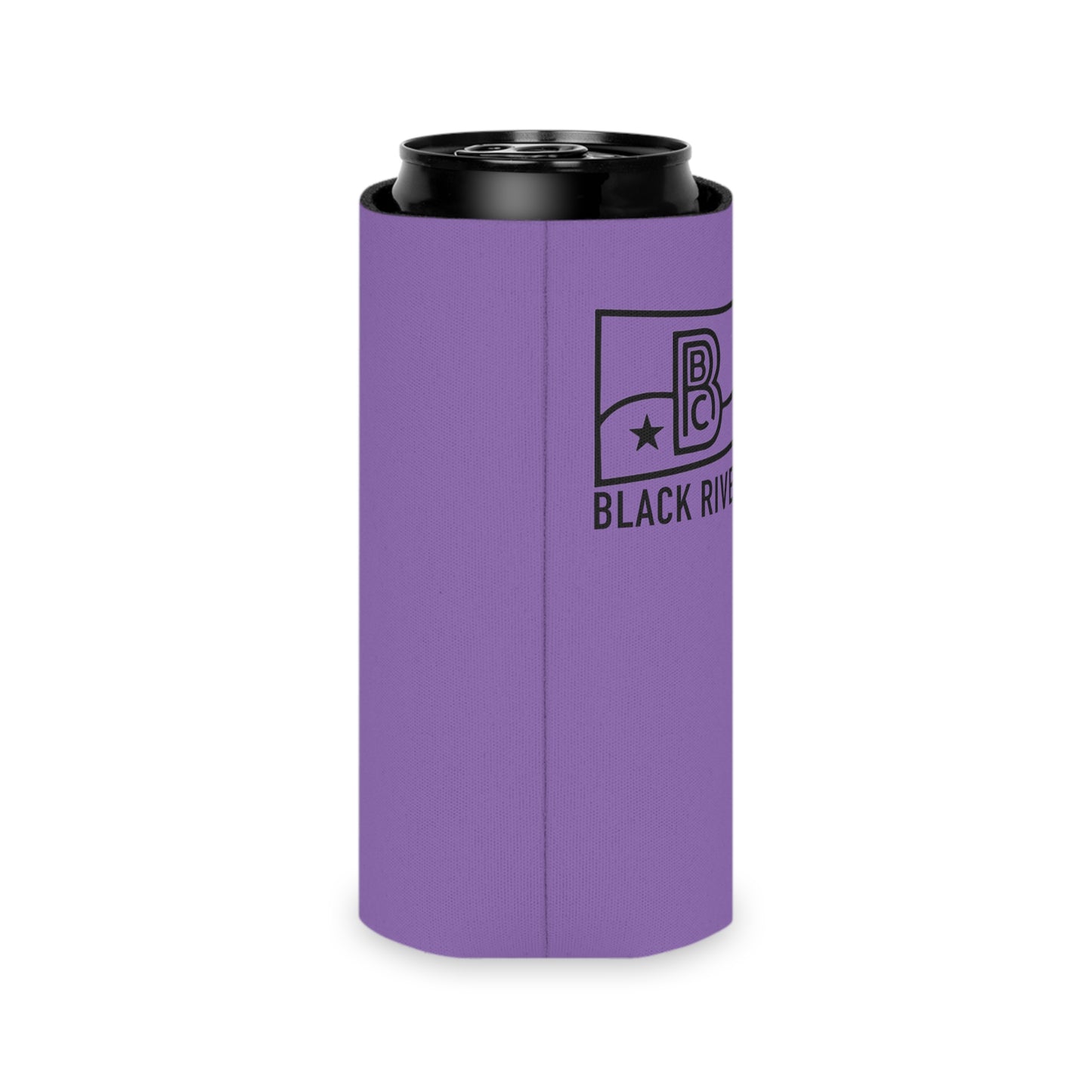 BRBC Purple Can Cooler