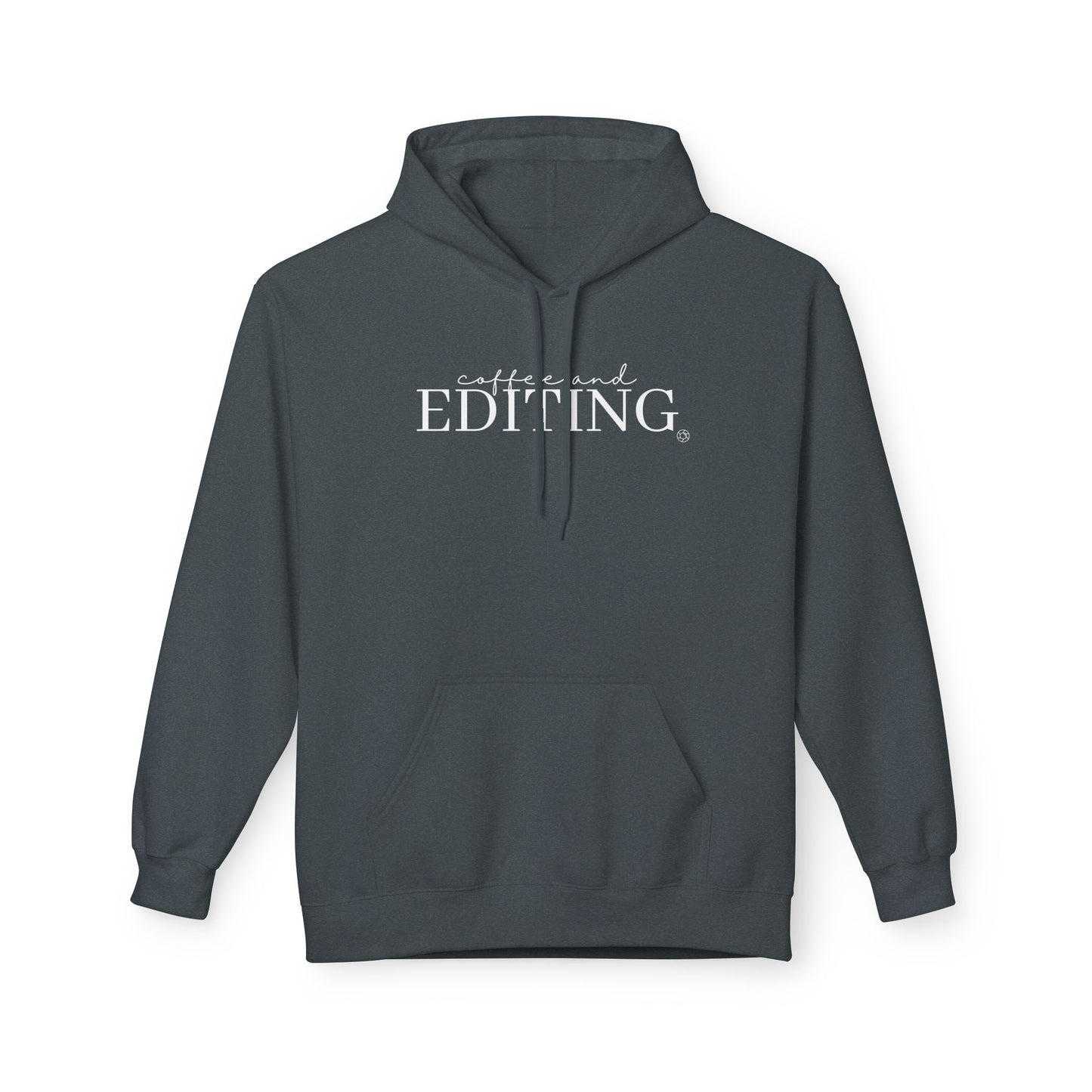 Coffee & Editing Hoodie Sweatshirt