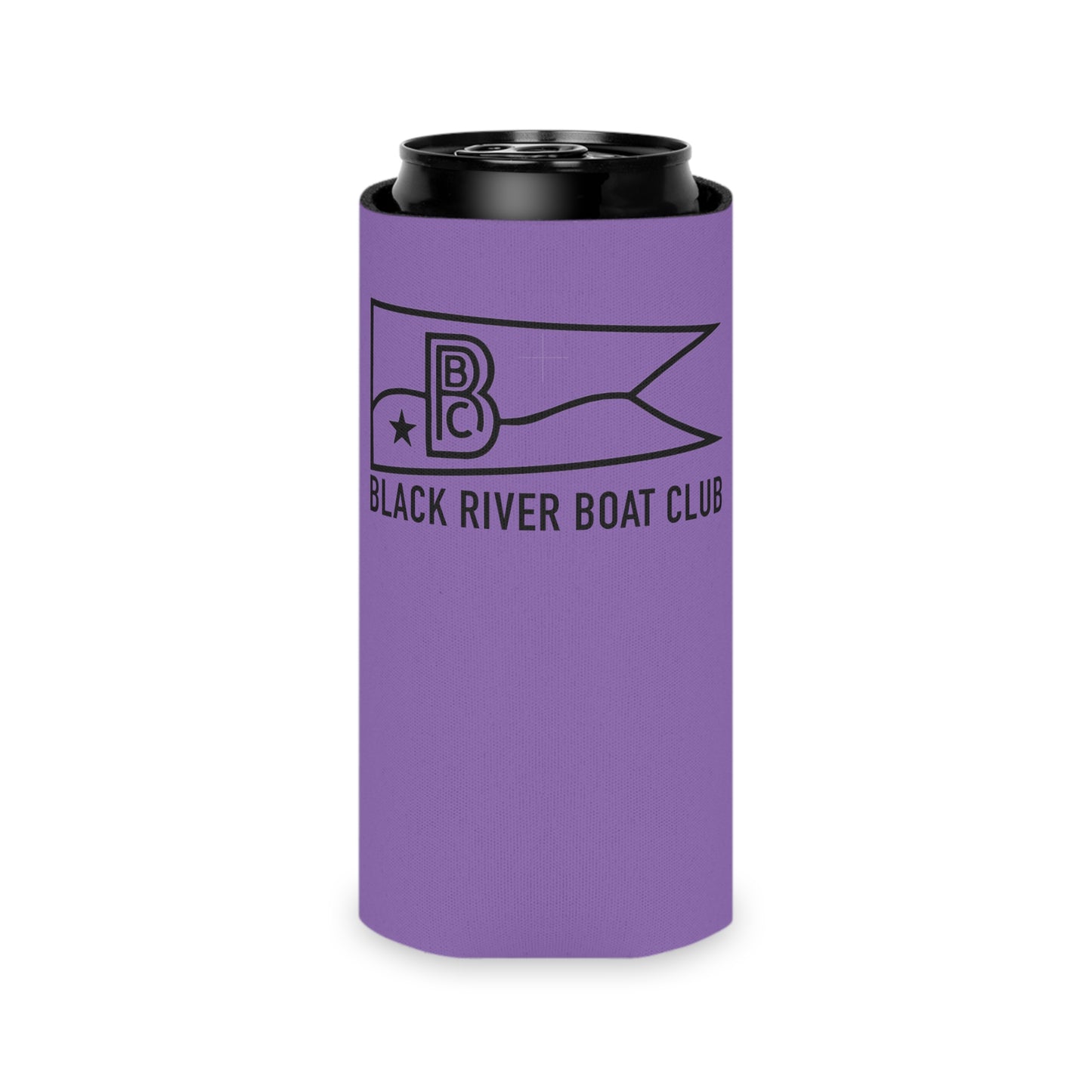 BRBC Purple Can Cooler