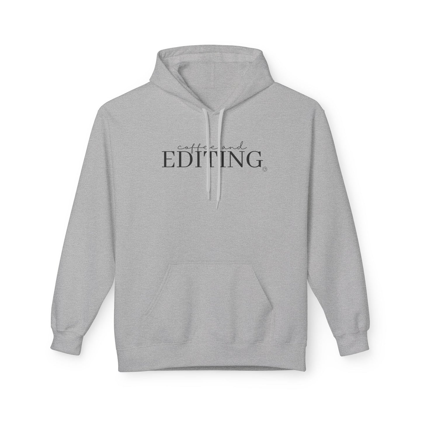 Coffee & Editing Hoodie Sweatshirt