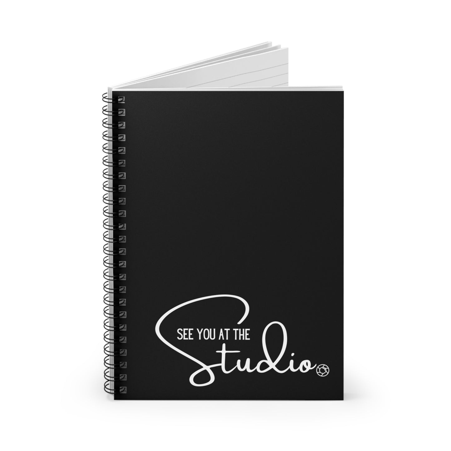 See you at the Studio - Spiral Notebook - Ruled Line