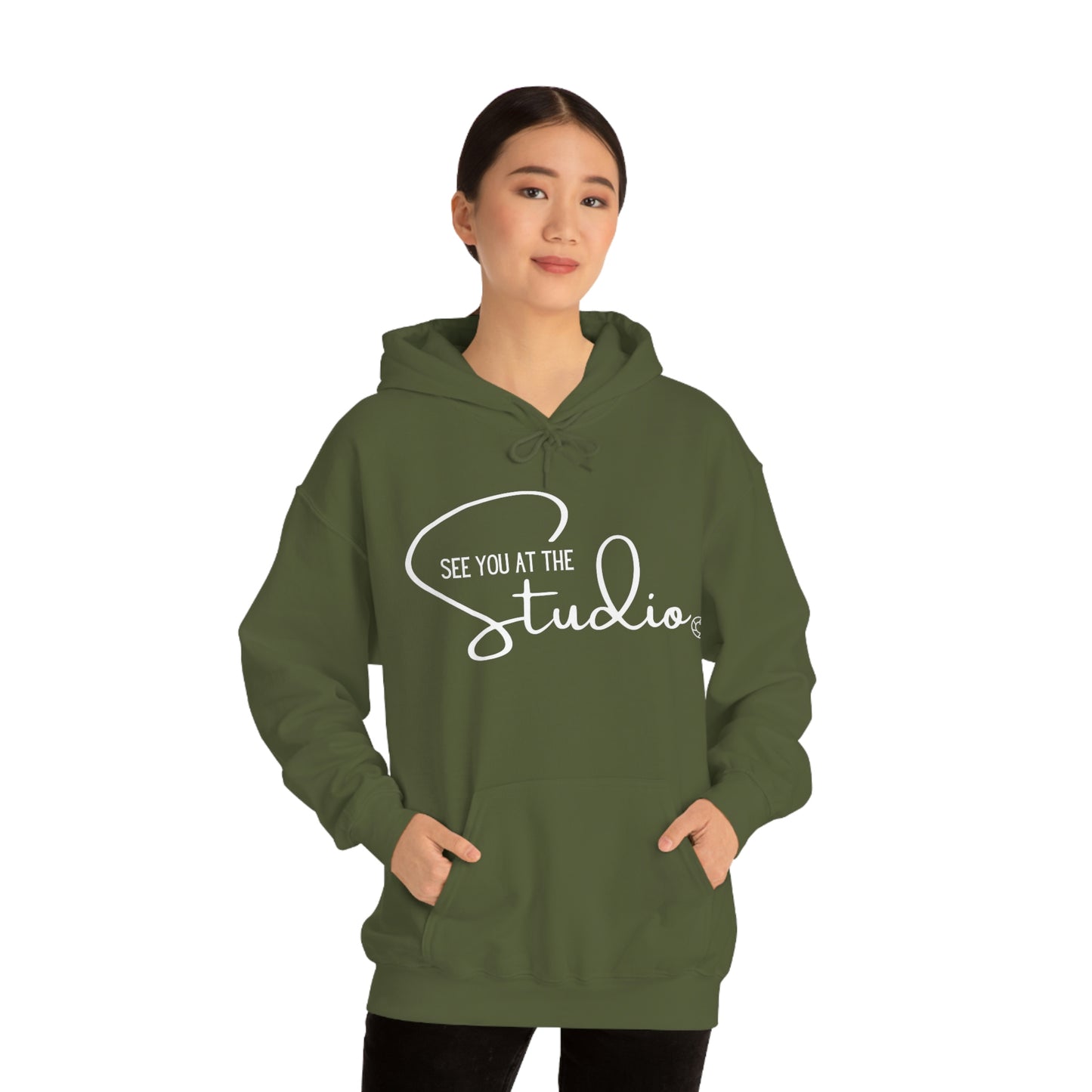 See you at the Studio - Heavy Blend™ Hooded Sweatshirt