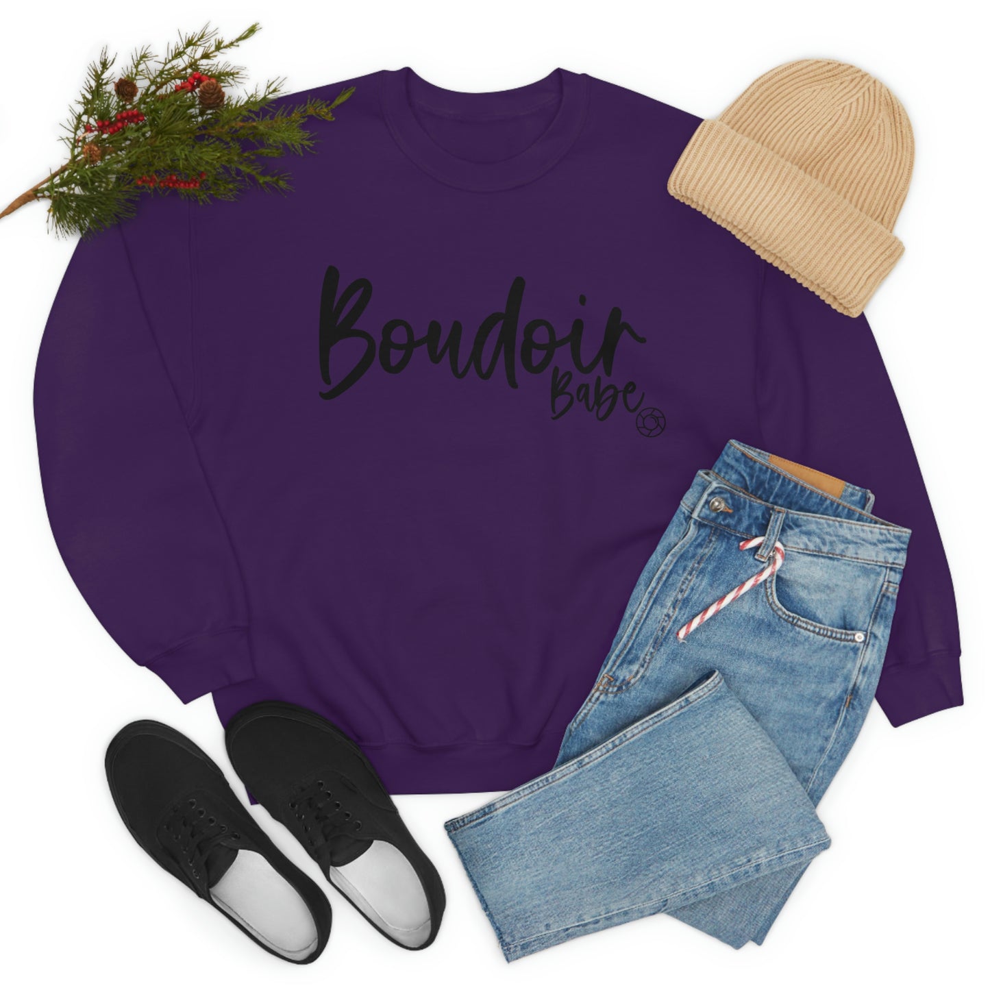 Boudoir Babe - Heavy Blend™ Crewneck Sweatshirt