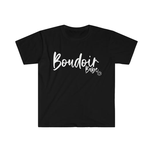 Boudoir Babe (Wht) - Softstyle T-Shirt