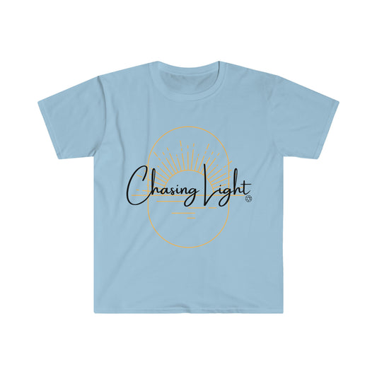 Chasing Light (Blk) - Softstyle T-Shirt