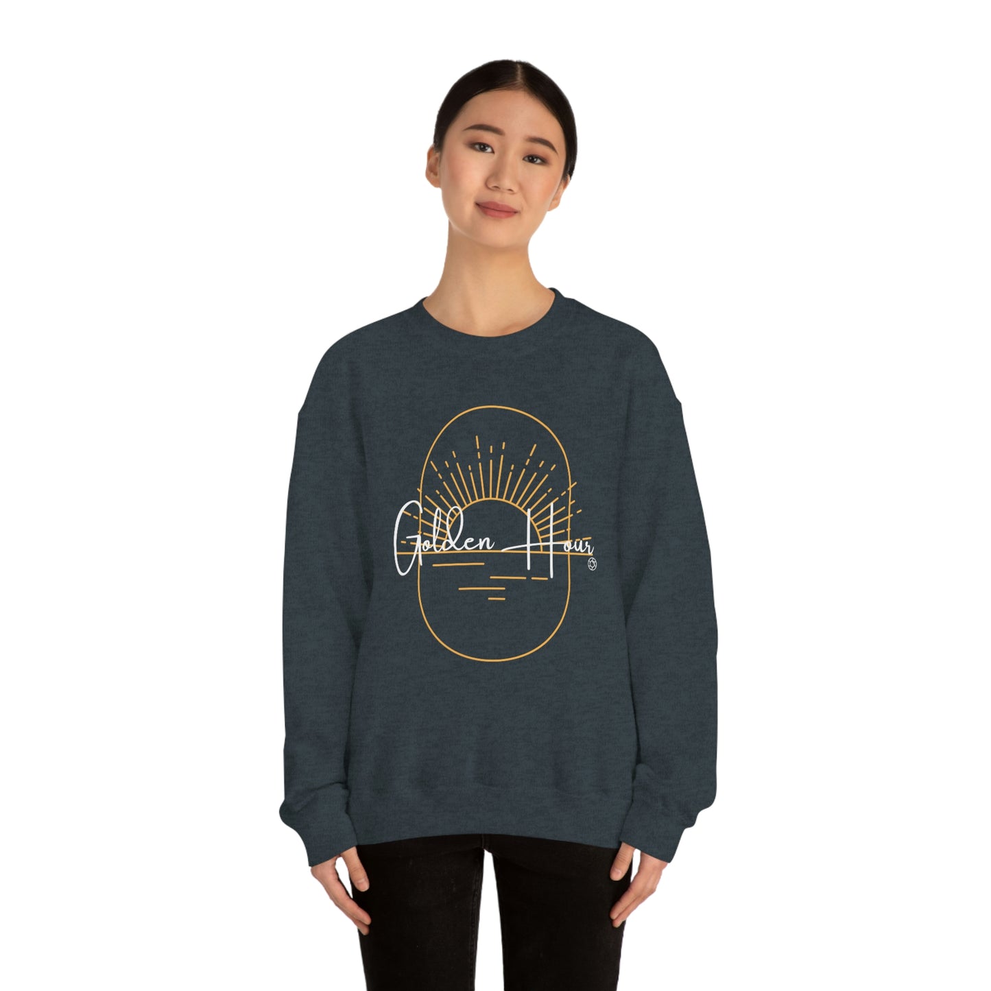 Golden Hour - Heavy Blend™ Crewneck Sweatshirt