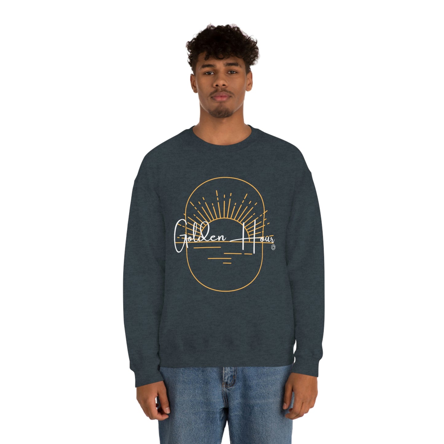 Golden Hour - Heavy Blend™ Crewneck Sweatshirt