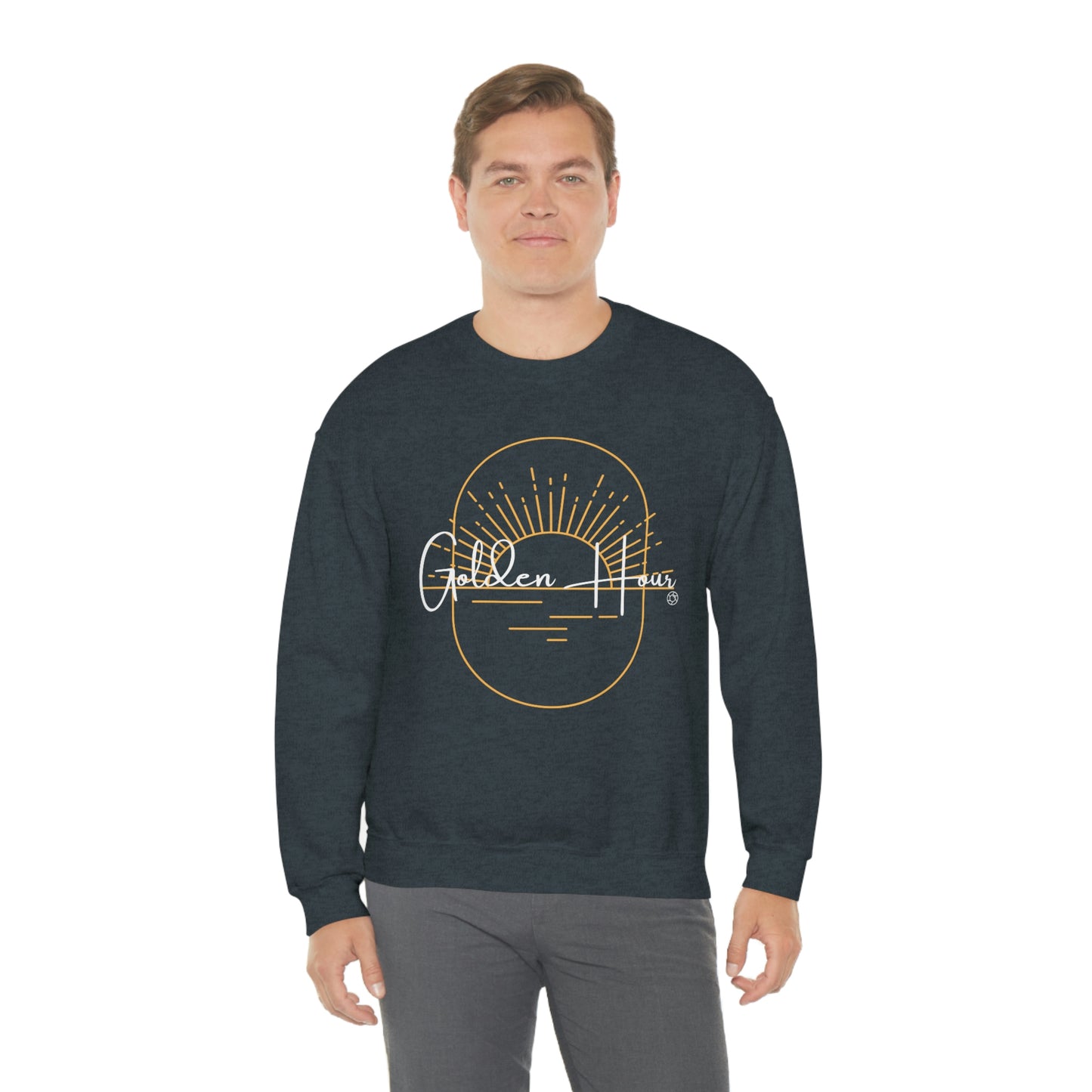 Golden Hour - Heavy Blend™ Crewneck Sweatshirt