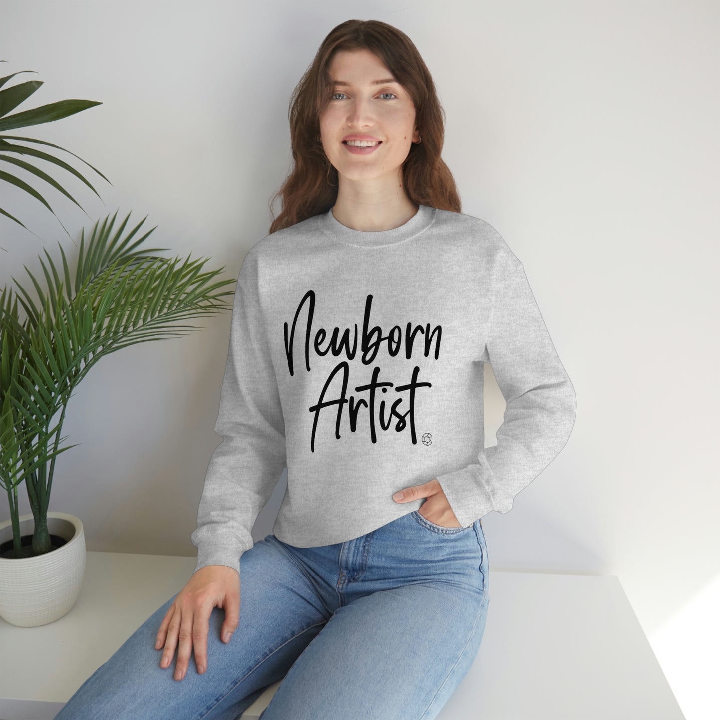 Newborn Artist - Heavy Blend™ Crewneck Sweatshirt