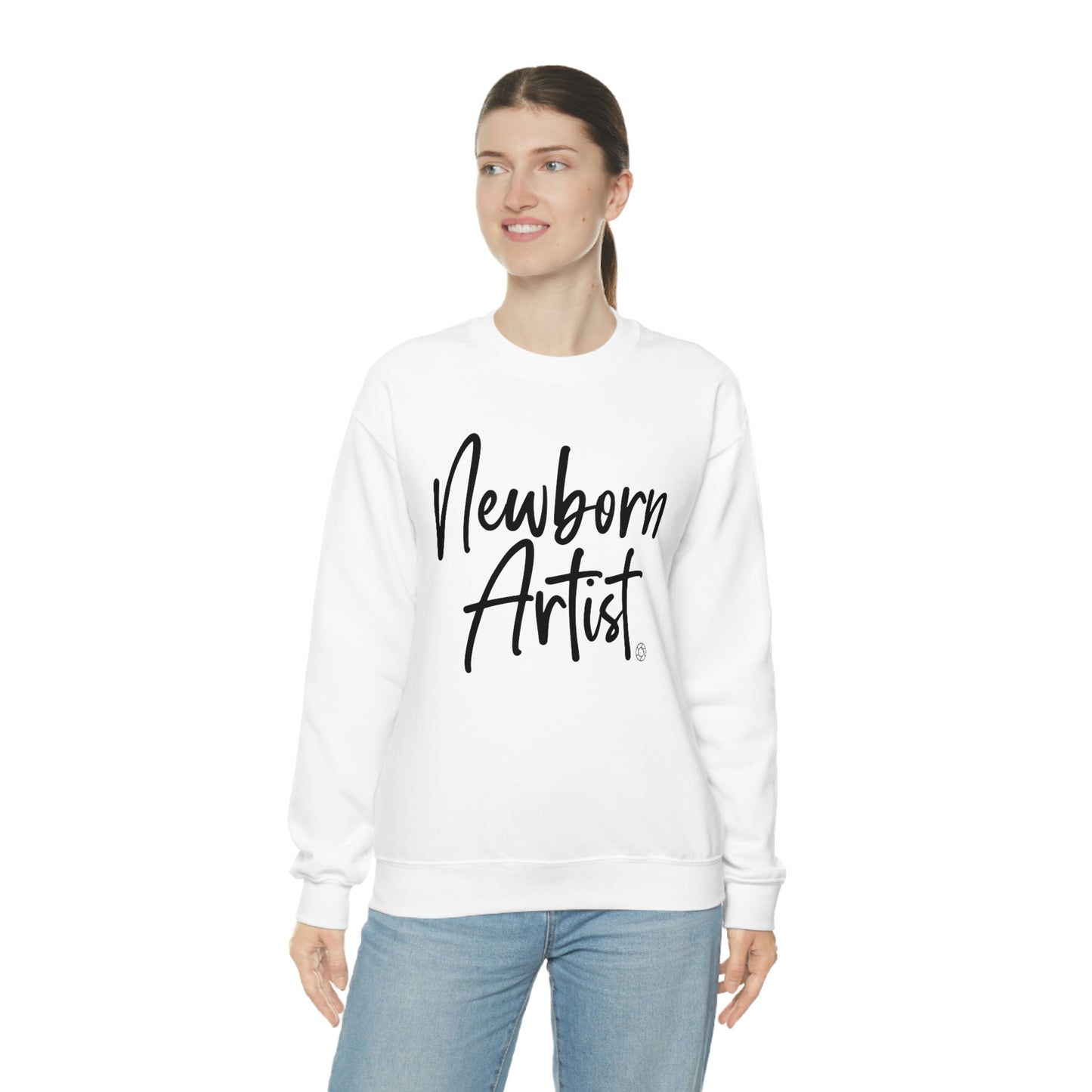 Newborn Artist - Heavy Blend™ Crewneck Sweatshirt