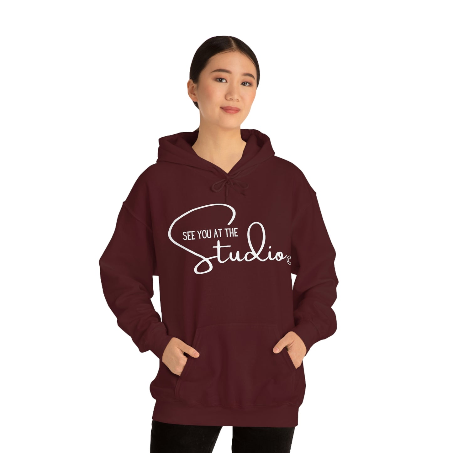 See you at the Studio - Heavy Blend™ Hooded Sweatshirt