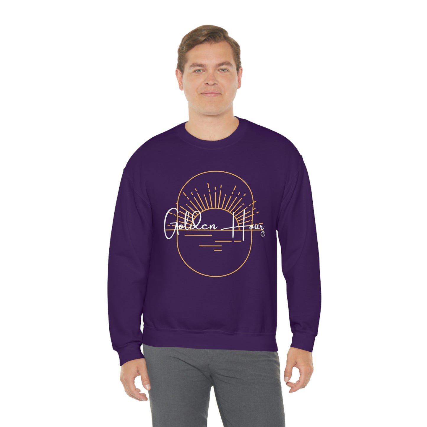 Golden Hour - Heavy Blend™ Crewneck Sweatshirt