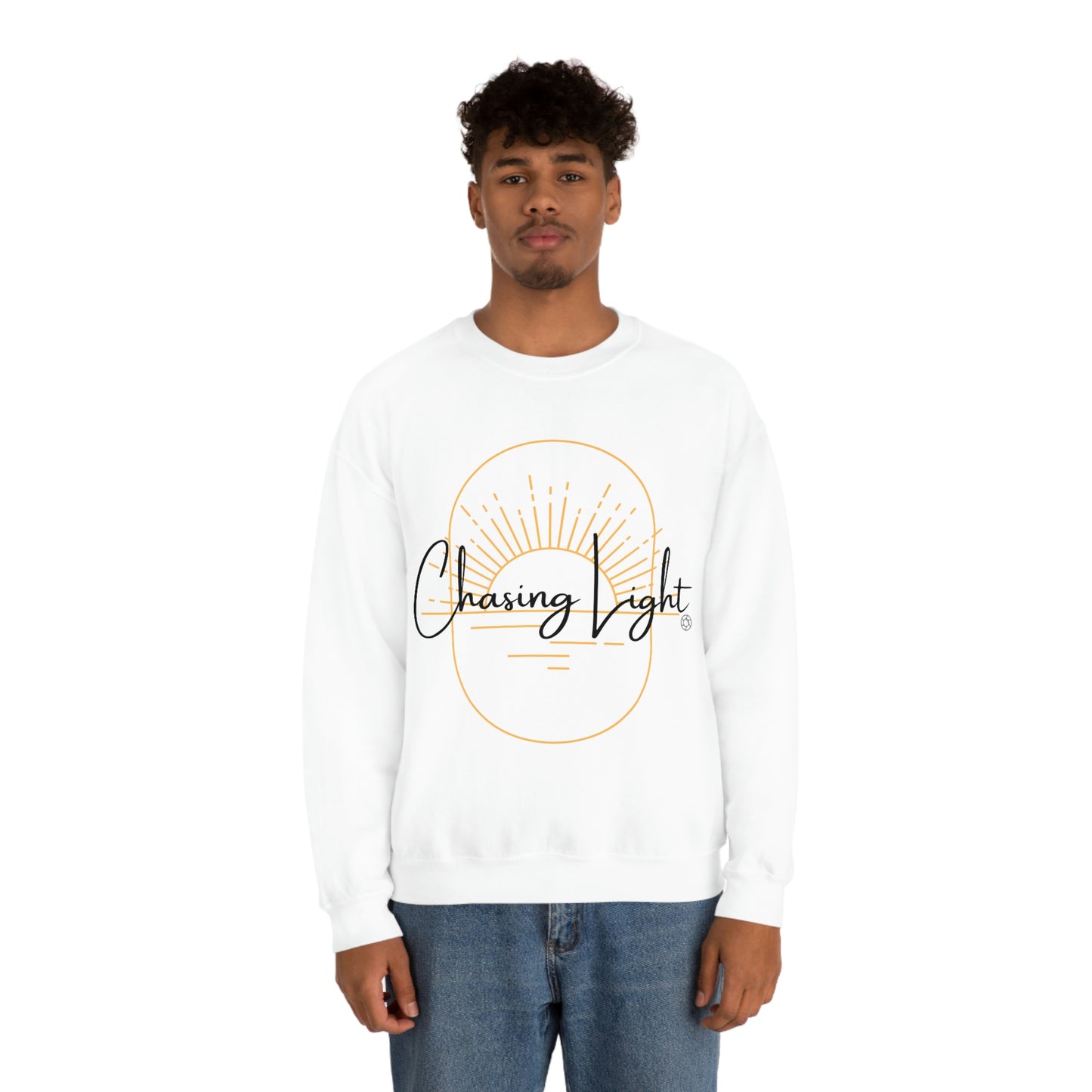 Chasing Light - Heavy Blend™ Crewneck Sweatshirt