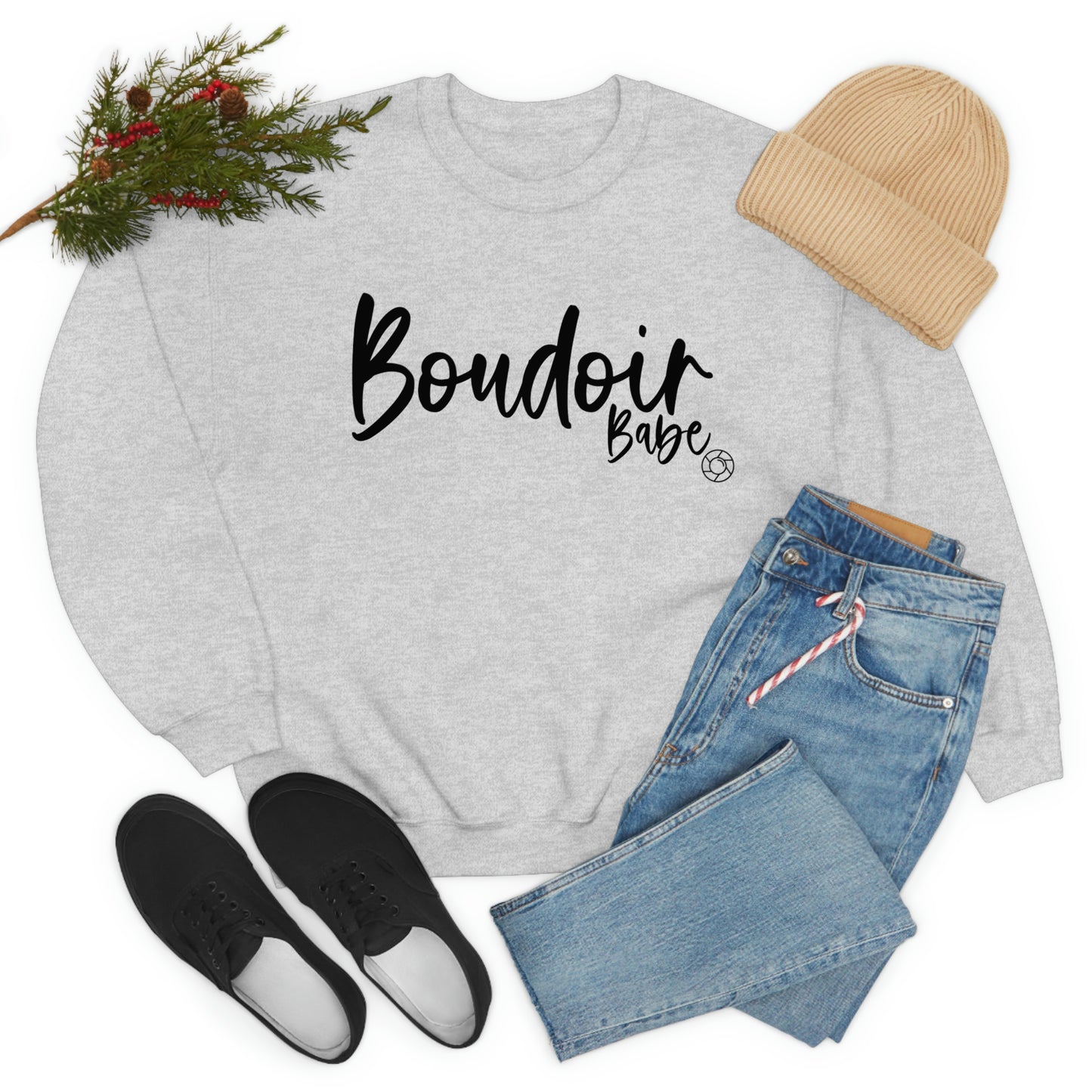 Boudoir Babe - Heavy Blend™ Crewneck Sweatshirt