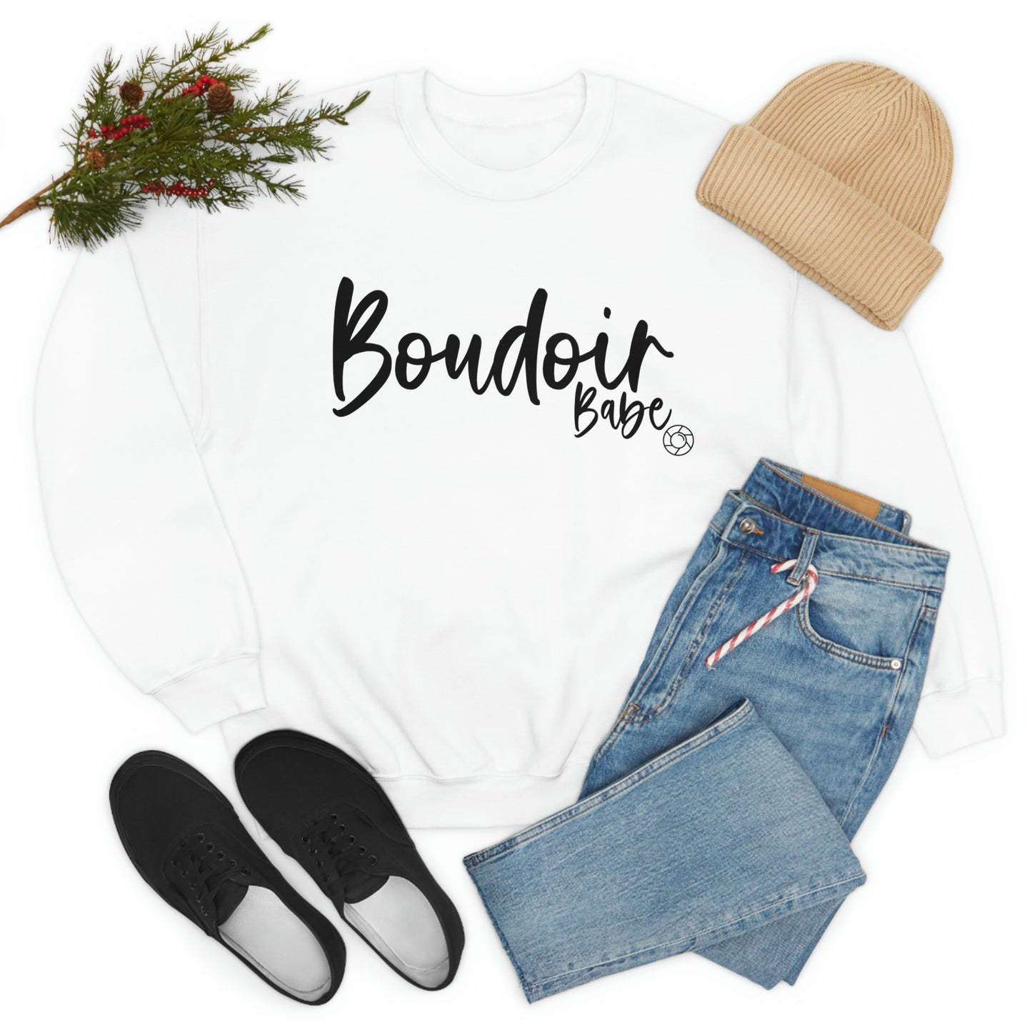 Boudoir Babe - Heavy Blend™ Crewneck Sweatshirt