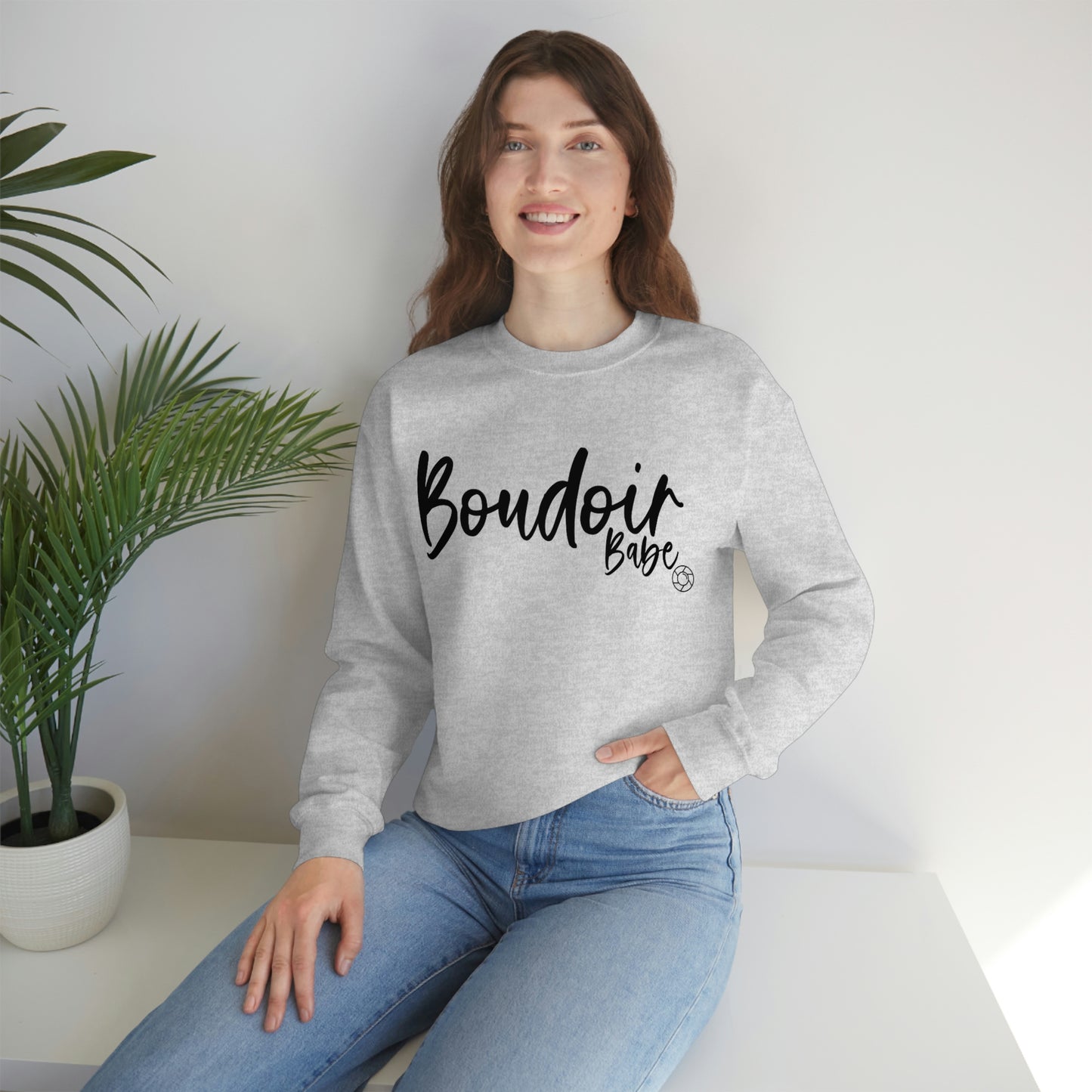 Boudoir Babe - Heavy Blend™ Crewneck Sweatshirt