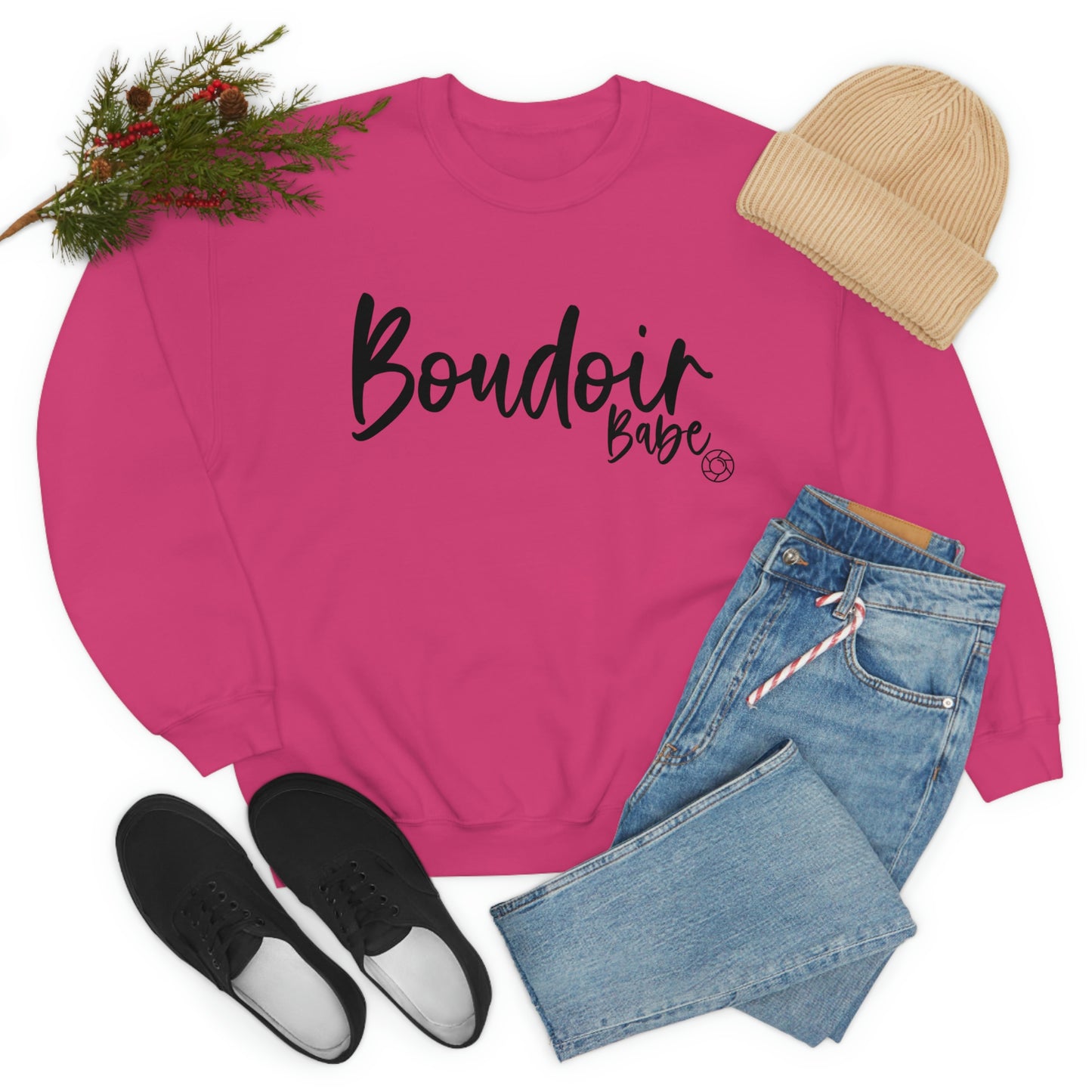 Boudoir Babe - Heavy Blend™ Crewneck Sweatshirt