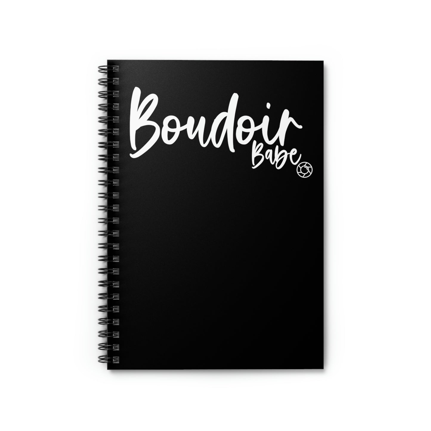 Boudoir Babe - Spiral Notebook - Ruled Line