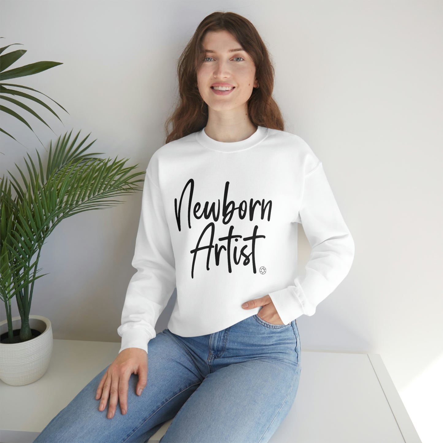 Newborn Artist - Heavy Blend™ Crewneck Sweatshirt