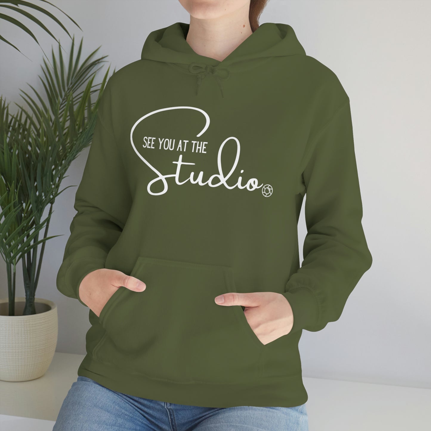 See you at the Studio - Heavy Blend™ Hooded Sweatshirt