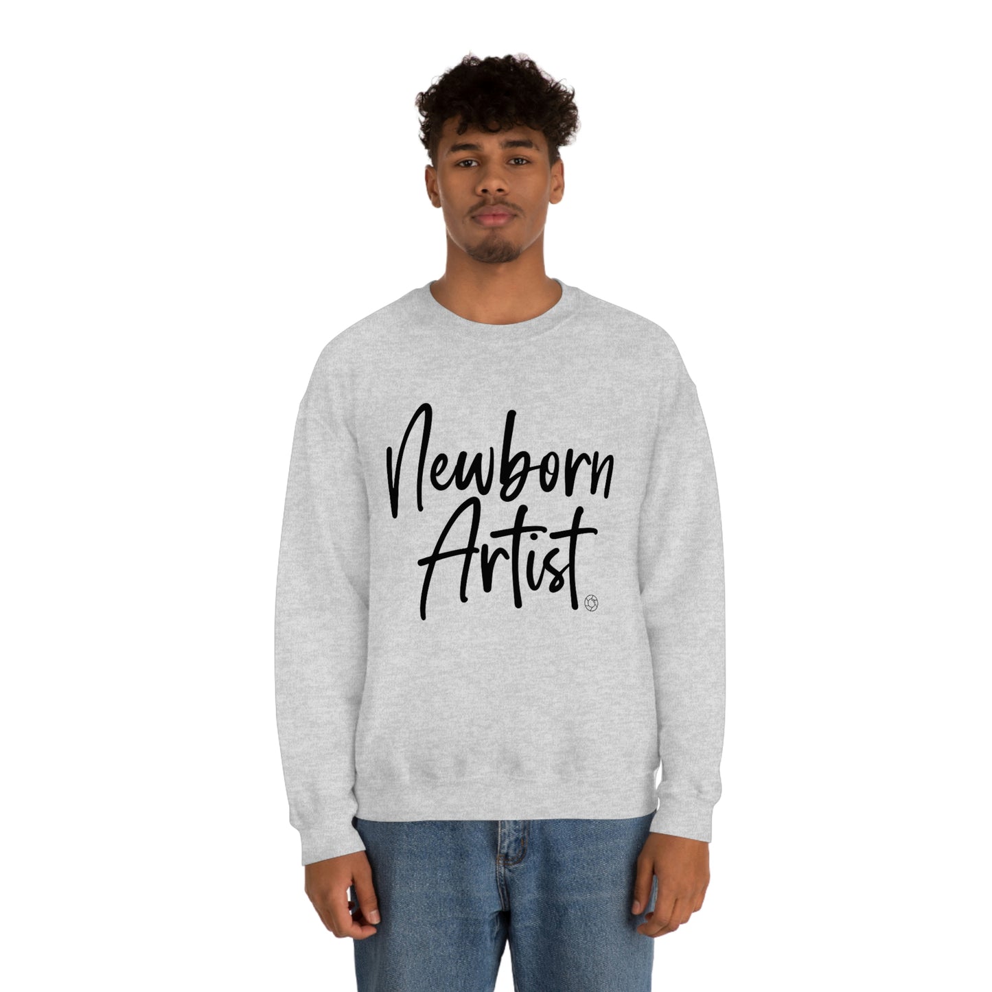 Newborn Artist - Heavy Blend™ Crewneck Sweatshirt